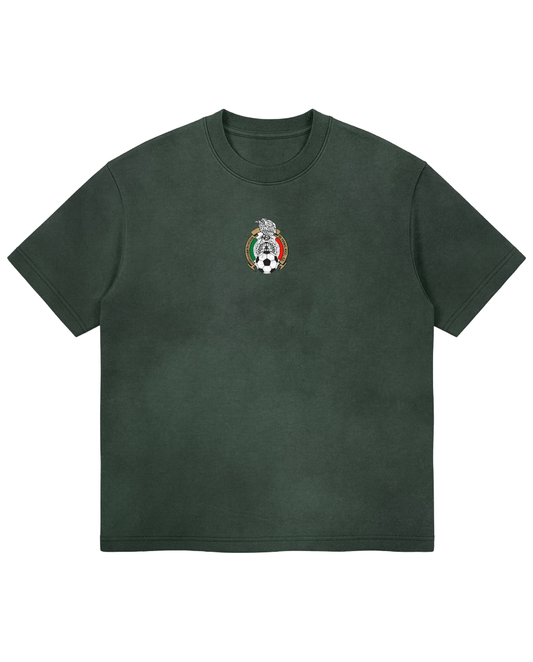 Mexico Vintage World Cup Tee - Moss Green