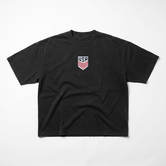 Vintage World Cup Tee Black - USA
