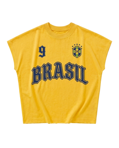 Brasil Muscle Tee - Yellow