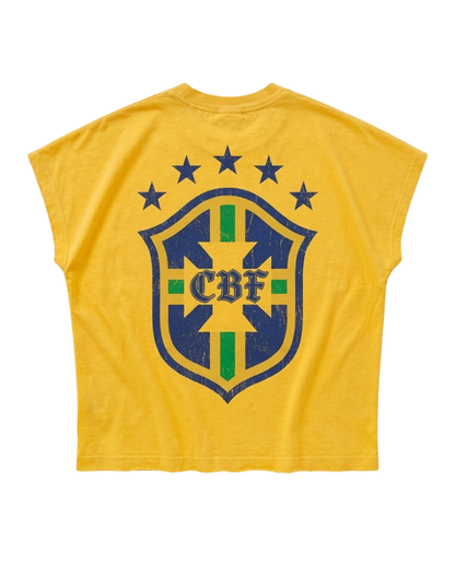 Brasil Muscle Tee - Yellow