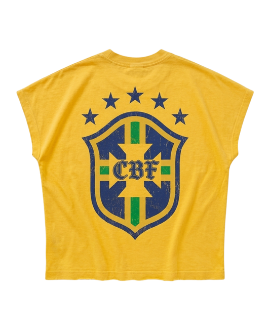 Brasil Muscle Tee - Yellow