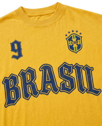 Brasil Muscle Tee - Yellow
