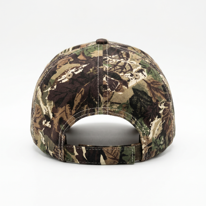 Heaven Sent Club | Jesus Is King Embroidered Camo Hat