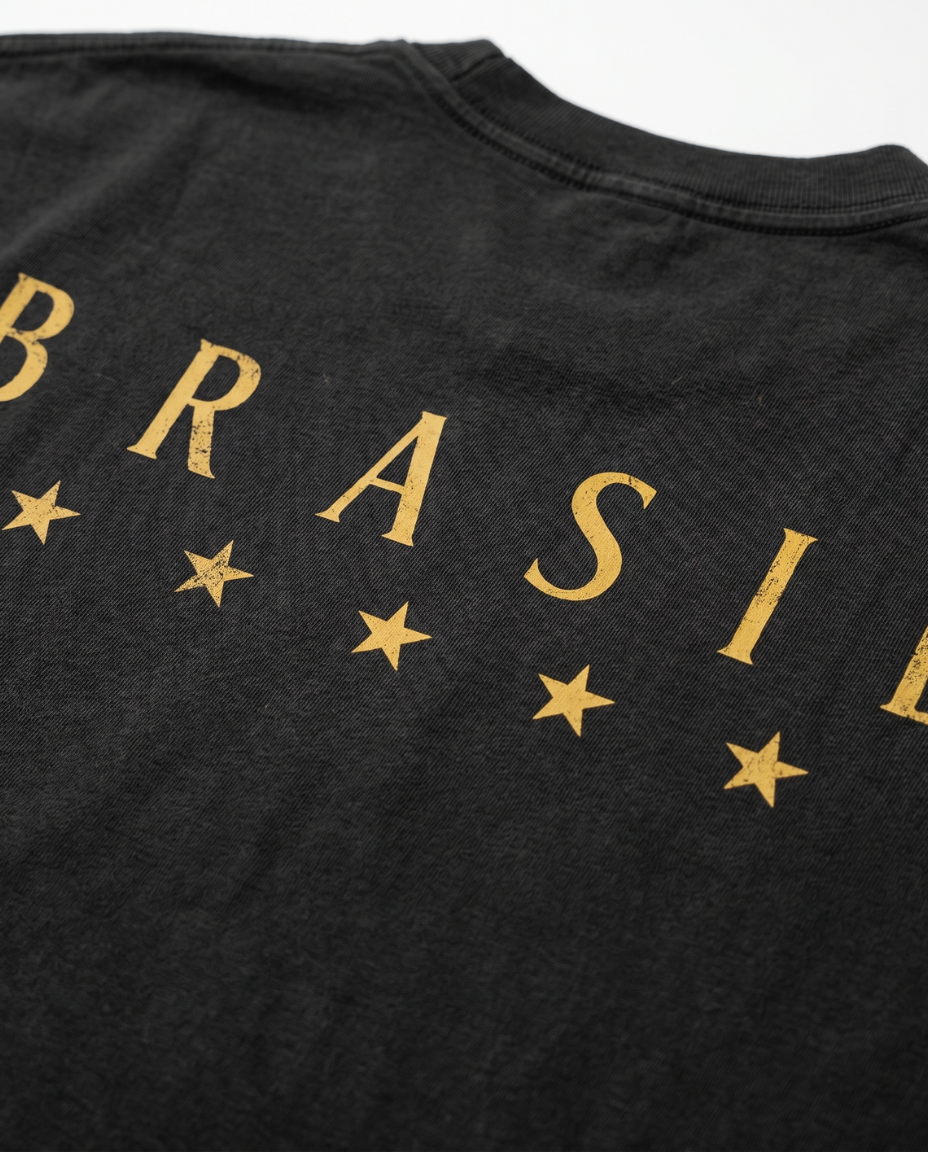 Brasil Vintage World Cup Tee - Shadow