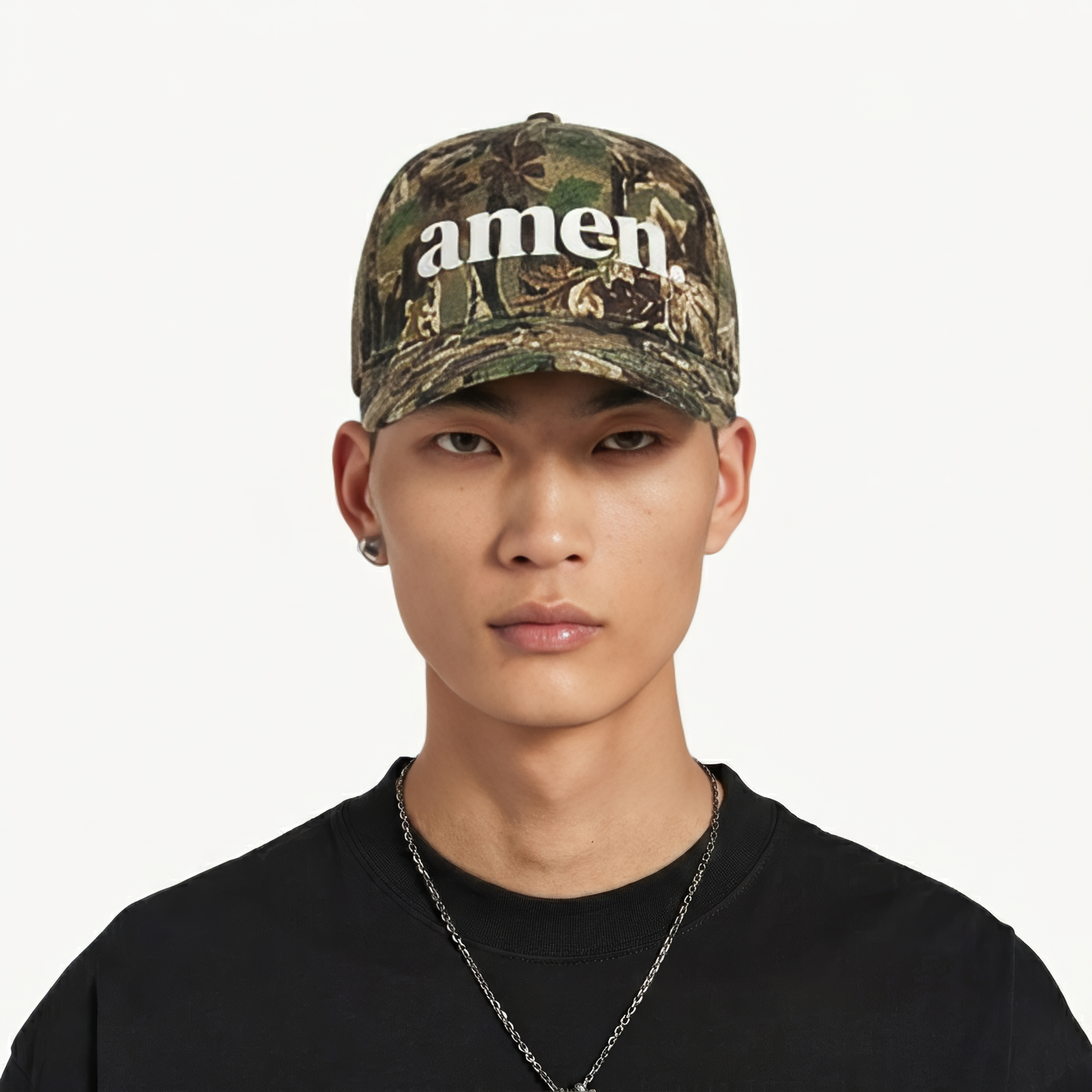 Heaven Sent Club | Amen Camo Puff Print Hat