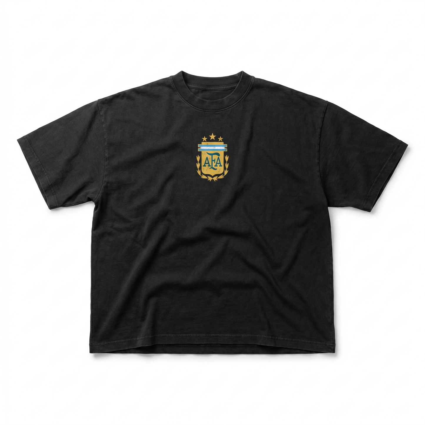 Vintage World Cup Tee Black - Argentina