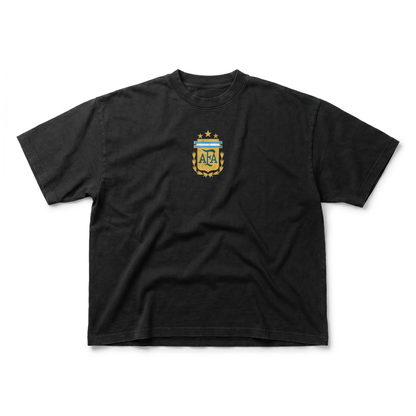 Vintage World Cup Tee Black - Argentina