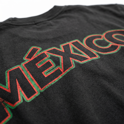 Vintage World Cup Tee Black - Mexico