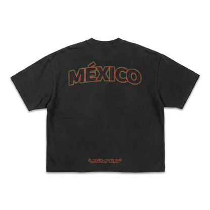 Vintage World Cup Tee Black - Mexico