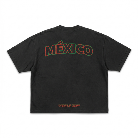 Vintage World Cup Tee Black - Mexico
