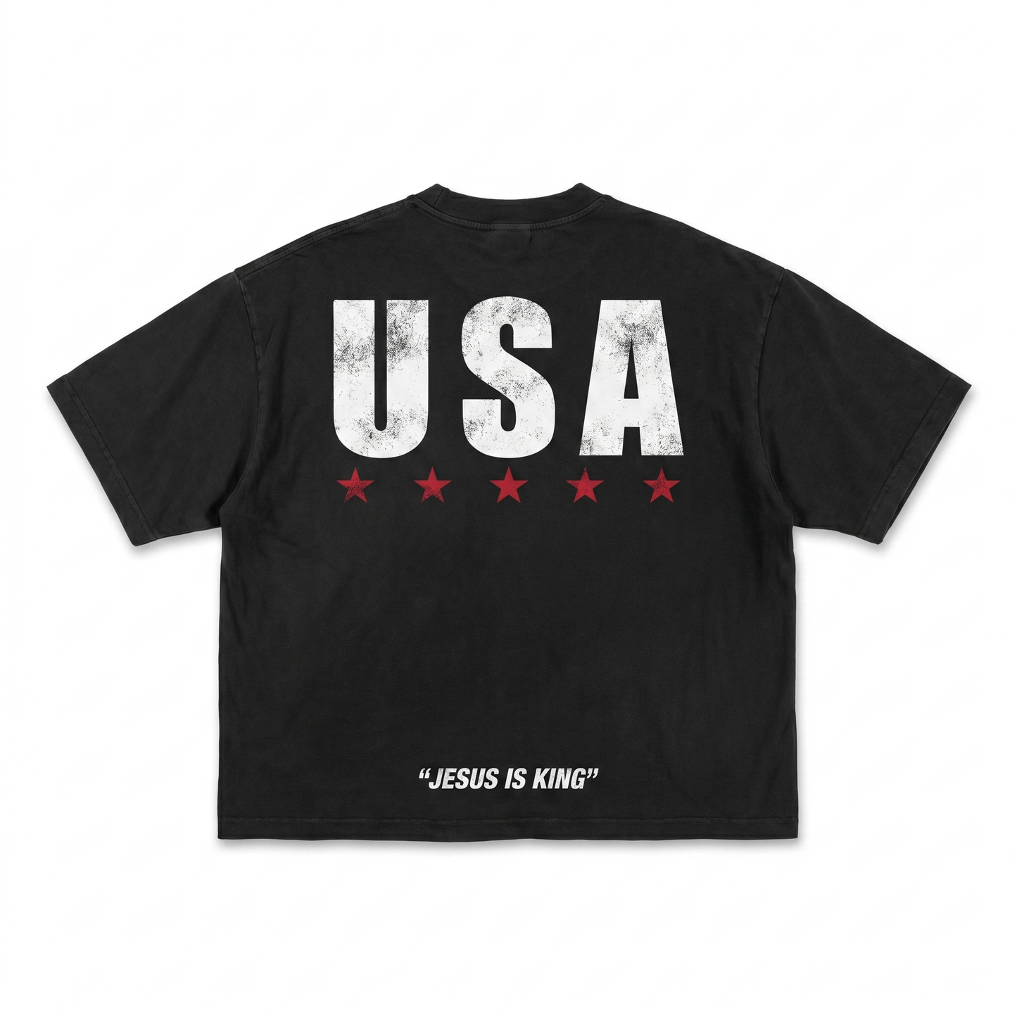 Vintage World Cup Tee Black - USA