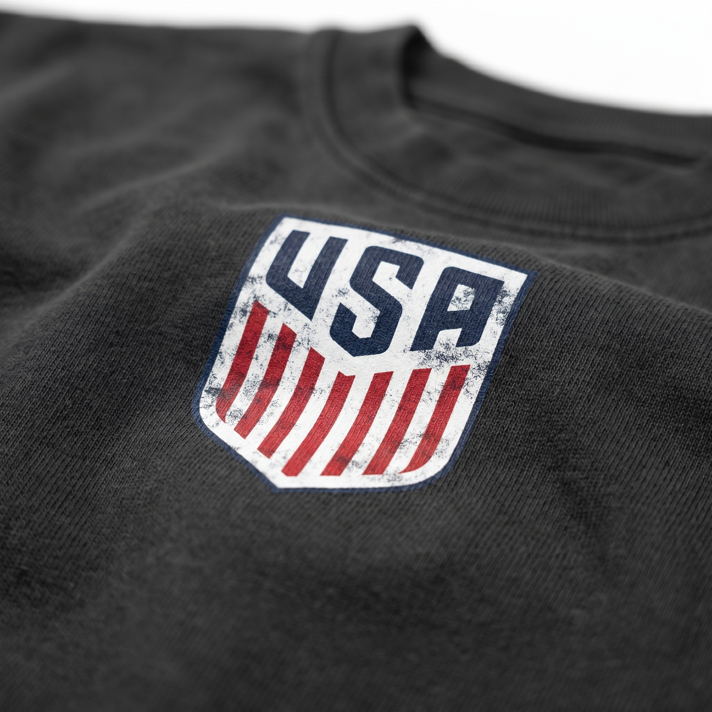 Vintage World Cup Tee Black - USA