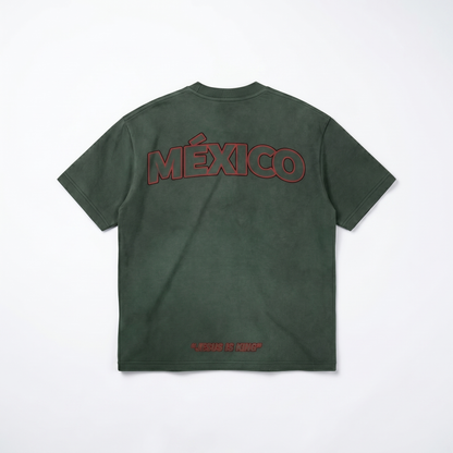Vintage World Cup Tee Moss Green - Mexico