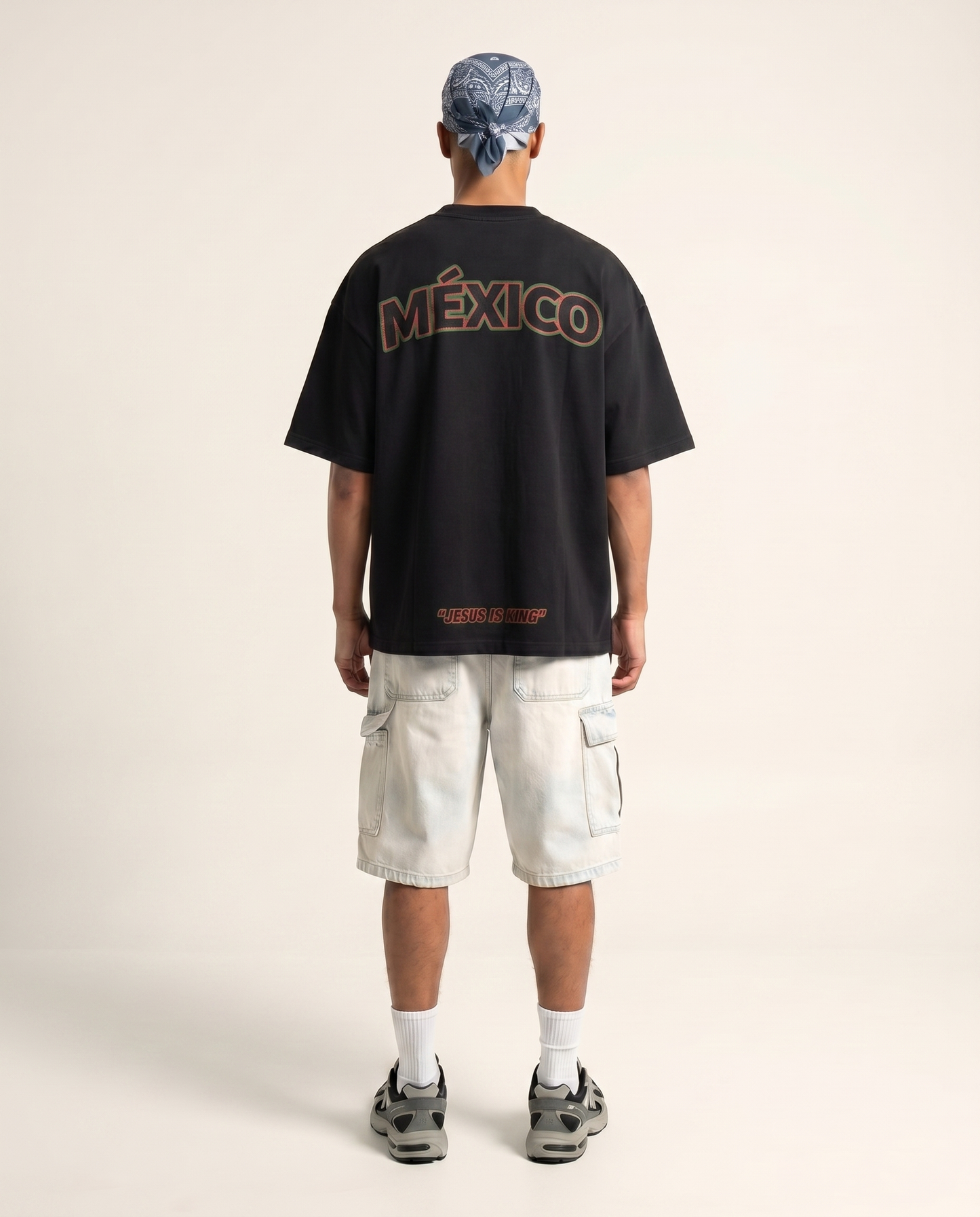 Vintage World Cup Tee Black - Mexico