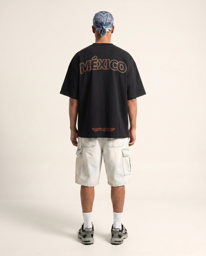 Vintage World Cup Tee Black - Mexico