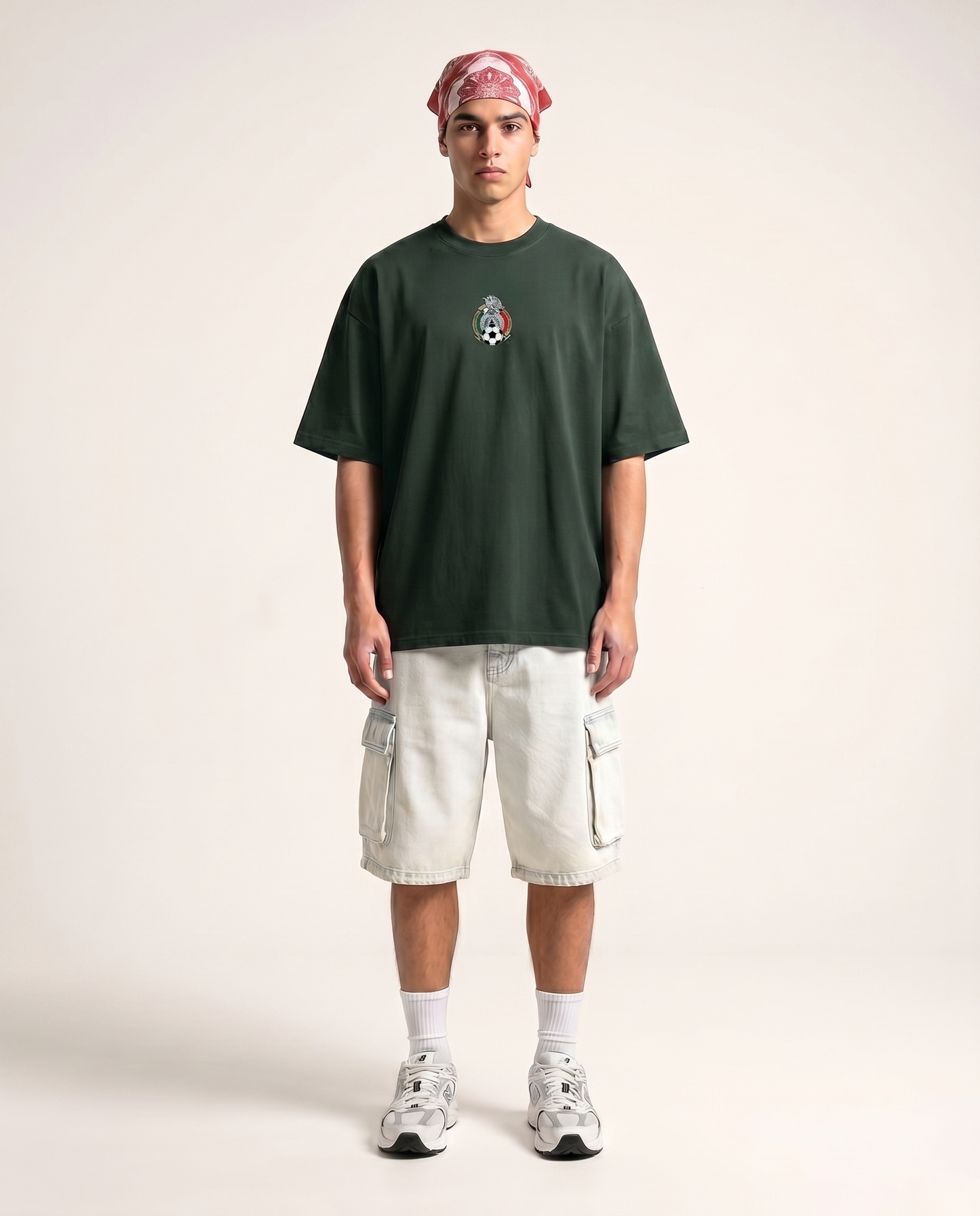 Vintage World Cup Tee Moss Green - Mexico