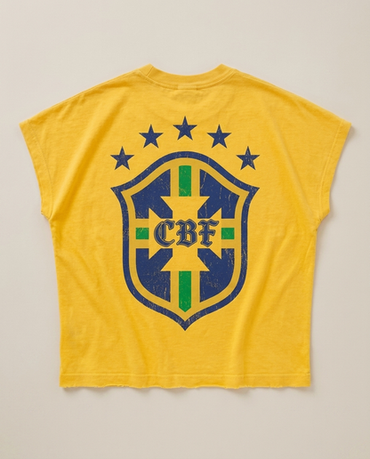 Brasil Muscle Tee - Yellow