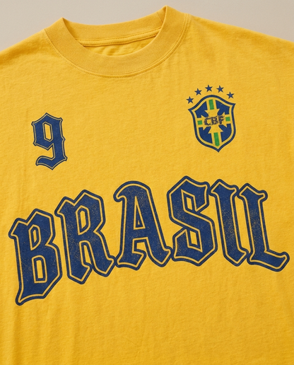 Brasil Muscle Tee - Yellow