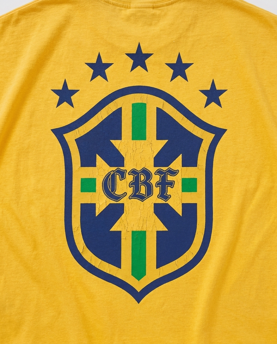 Brasil Muscle Tee - Yellow