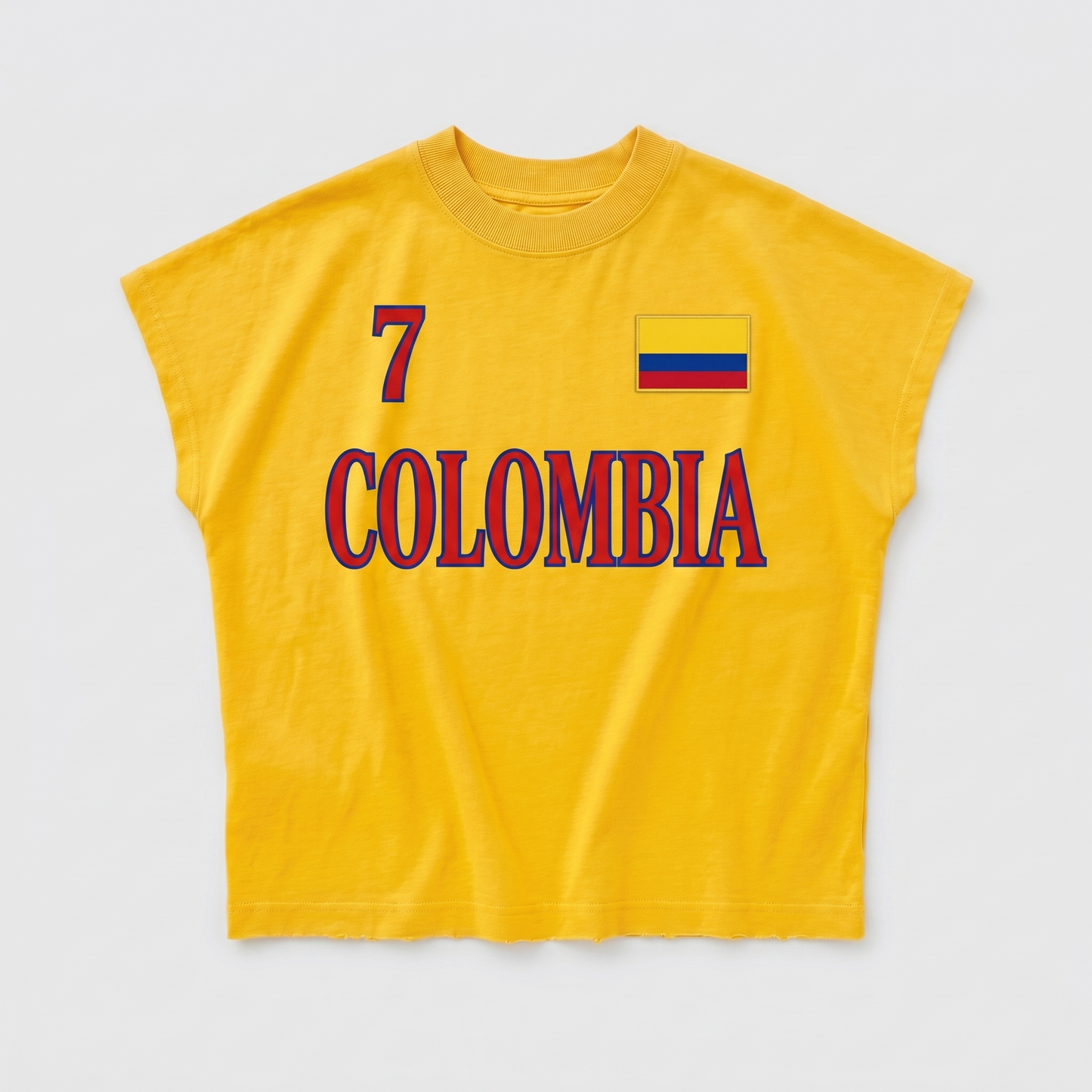 Colombia Muscle Tee - Yellow