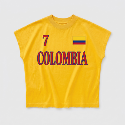 Colombia Muscle Tee - Yellow