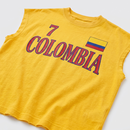 Colombia Muscle Tee - Yellow